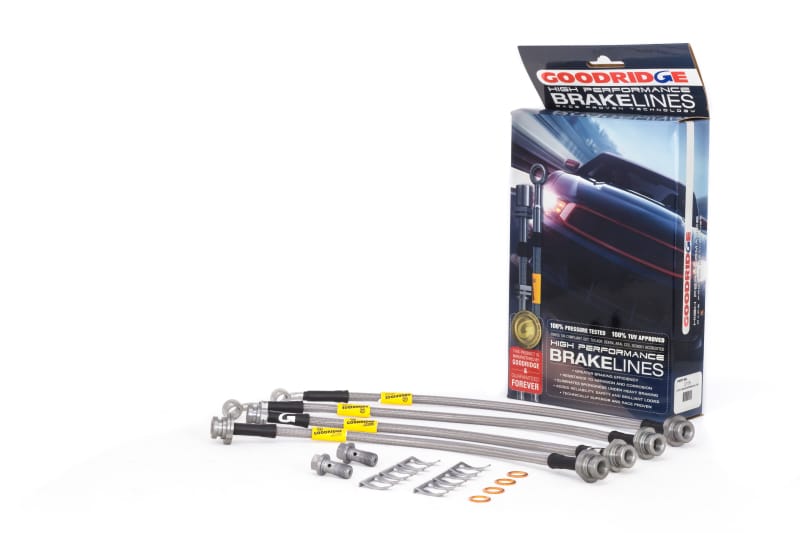 Goodridge — G-STOP SS Braided Brake Line Kit