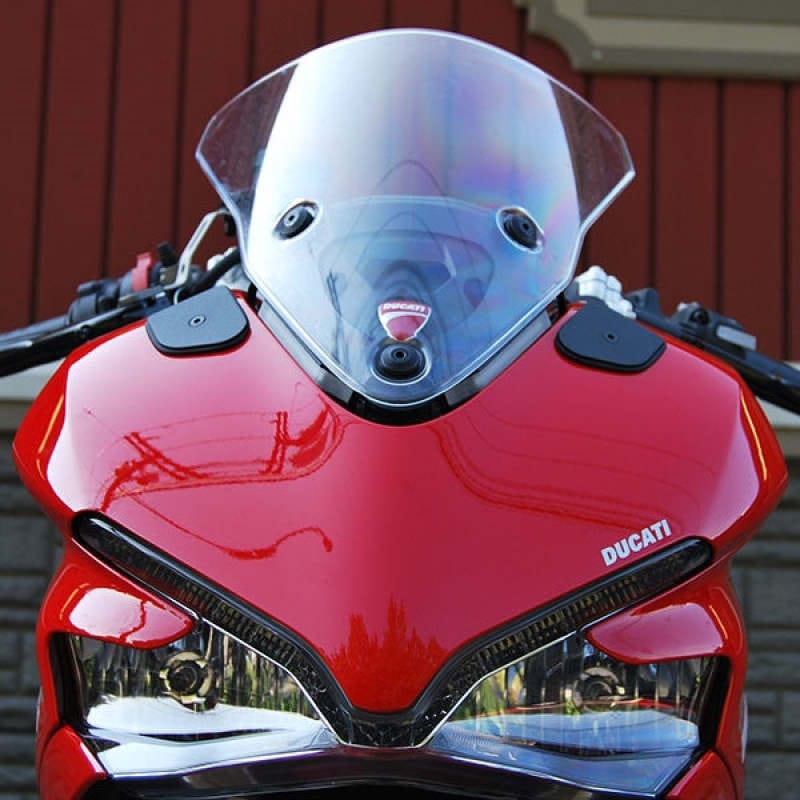 New Rage Cycles — New Rage Cycles 17+ Ducati Supersport 939 Mirror Block Off Plates