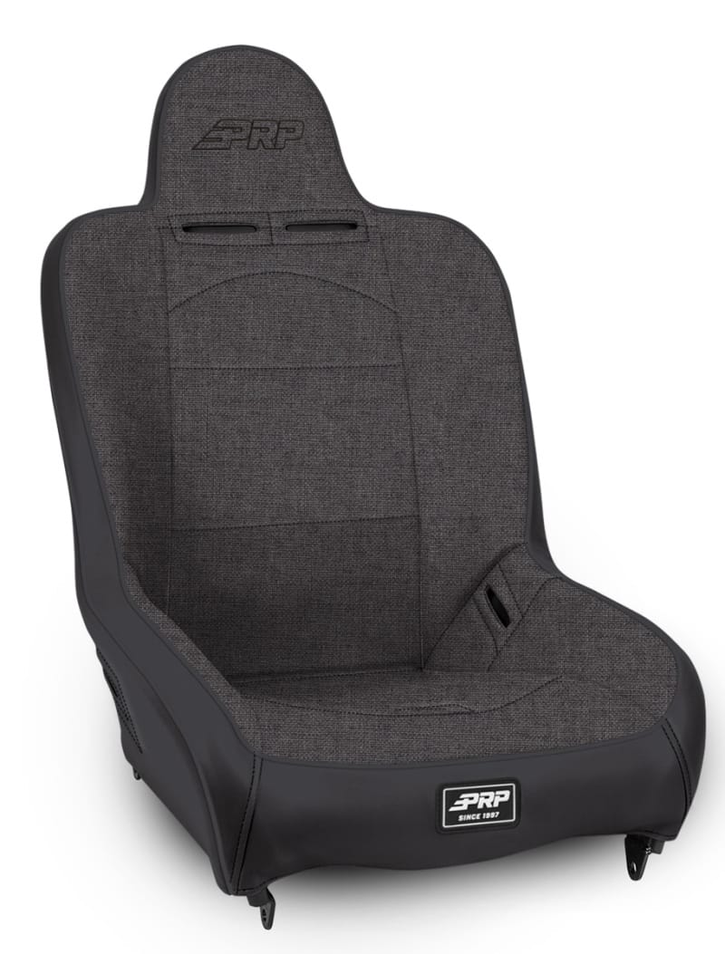 PRP Seats — PRP Premier High Back Suspension Seat (Two Neck Slots) - All Grey
Seat