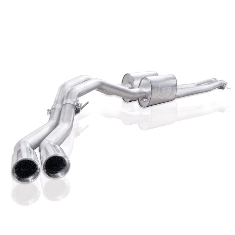Stainless Works — Stainless Works Catback Dual Turbo Chambered Mufflers Performance Connect