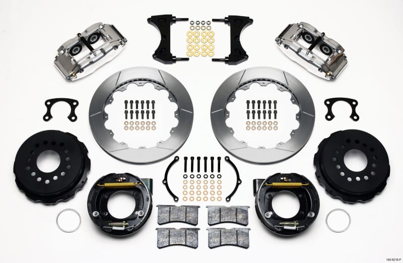 Wilwood — KIT,REAR,BIG FORD,NEW STYLE,2.36 OFFSET FNSL4R,13.00,POLISH