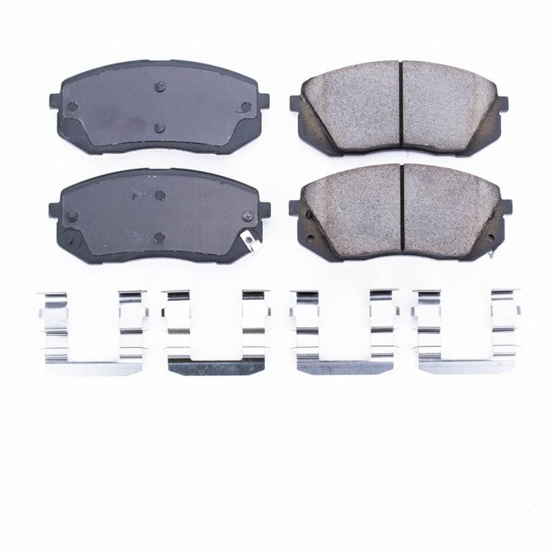 PowerStop — PowerStop - Z17 Low-Dust Ceramic Brake Pads with Hardware