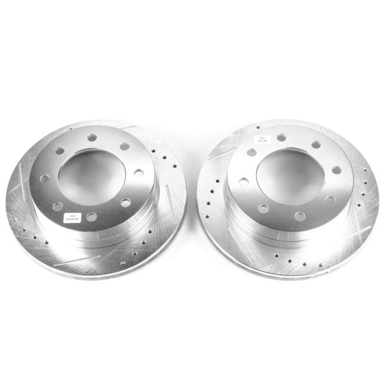 PowerStop — PowerStop Evolution Performance Drilled, Slotted & Plated Brake Rotor Pair