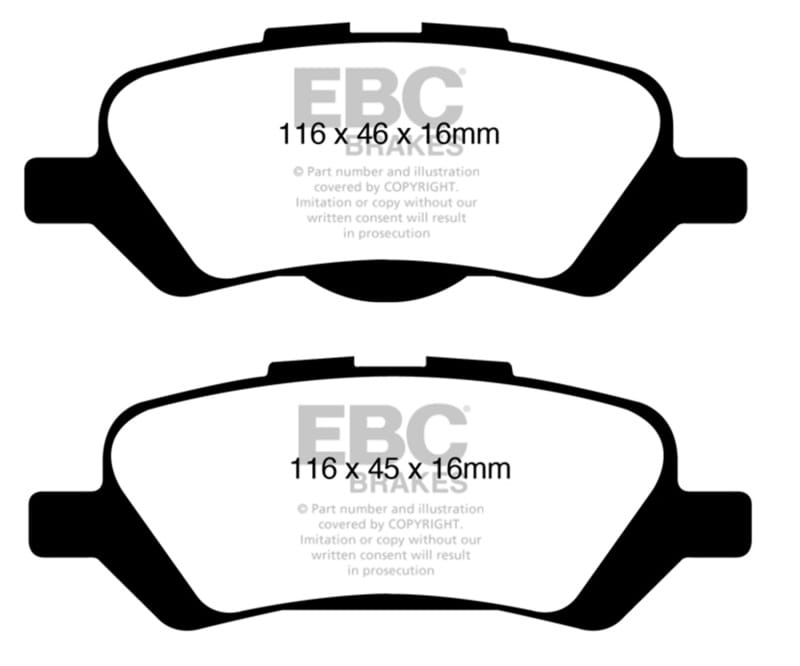 EBC — Ultimax OEM Replacement Brake Pads