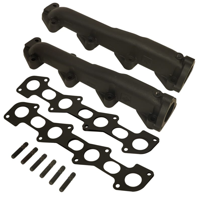 BD Diesel — Exhaust Manifold Set PowerStroke 6.4L - Ford 2008-2010 F-250/F-350/F-450/F-550