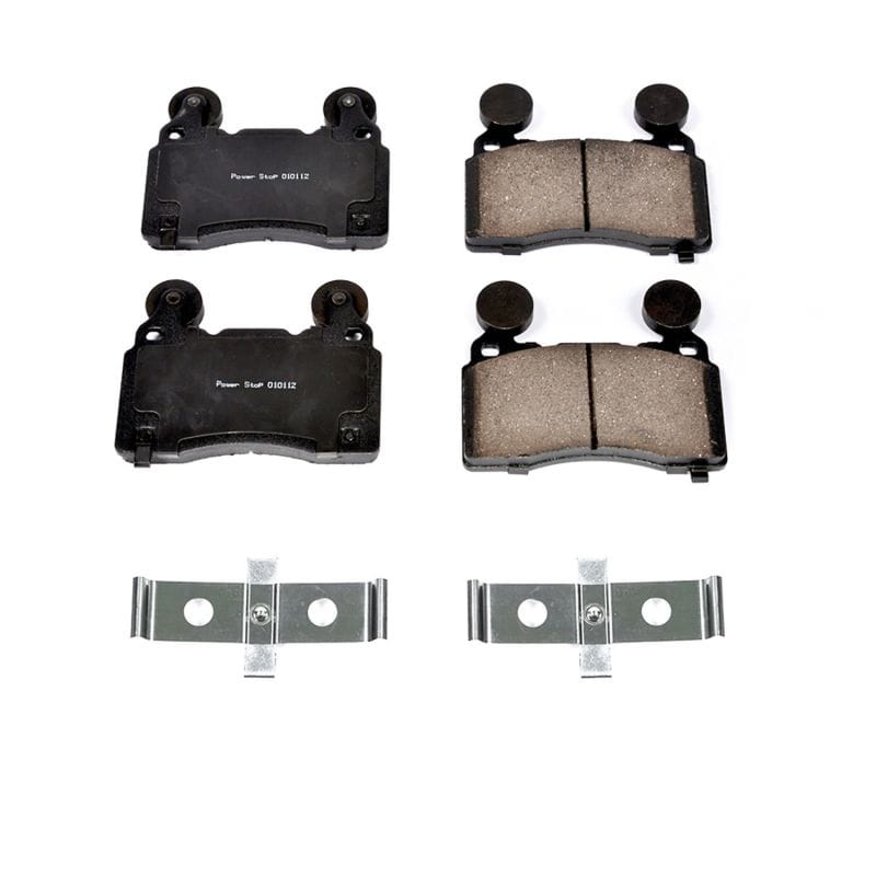 PowerStop — PowerStop - Z17 Low-Dust Ceramic Brake Pads with Hardware
