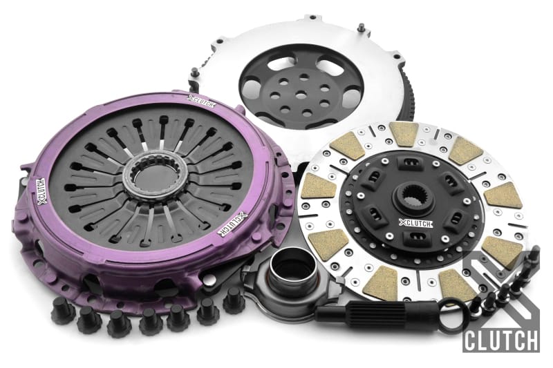 XCLUTCH — Clutch Kit Inc Chromoly Flywheel; Stage 2 Cushioned Ceramic Clutch Disc