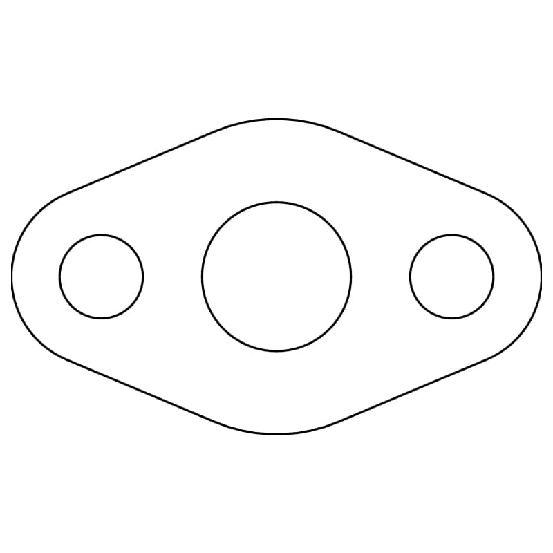 Cometic Gasket — Ford 59A Flathead V8 Oil Pump Screen Cover