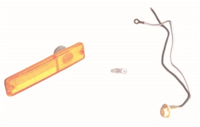 OMIX — Omix Side Marker Light Assembly Amber 72-86 Jeep CJ
SideMrkrLghtAssy