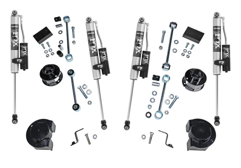 Superlift — 2.5" Spacer Kit w/ Fox 2.0 Res Shocks - 18-25 Wrangler JL/JLU 4WD - 2Dr/4Dr
2.5in. Spacer Kit w/Fox 2.0 Res Shocks-18-25 Wrangler JL/JLU 4WD-2Dr/4Dr