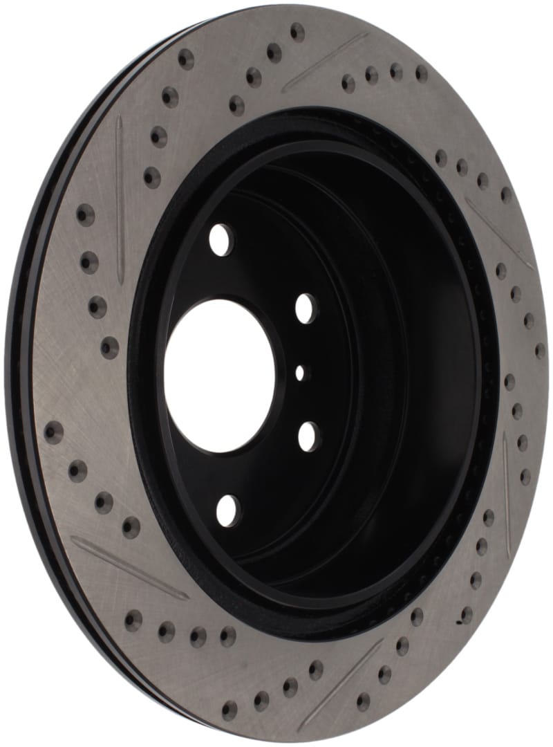 Stoptech — StopTech Sport Drilled & Slotted Brake Rotor; Rear Right
StopTech Sport Drilled/Slotted Brake Rotor; Rear Right
StopTech Sport Drilled/Slotted Disc