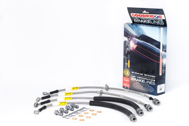 Goodridge — G-STOP SS Braided Brake Line Kit