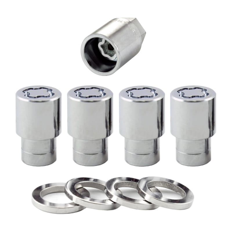 McGard — Mag/Shank Style Wheel Locks-Exposed-Chrome