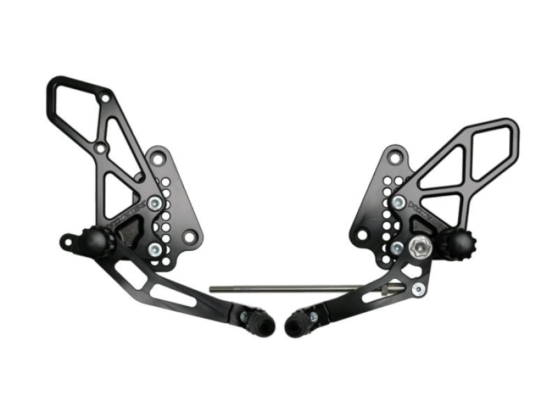 Vortex Racing — Vortex Racing 99-21 Suzuki GSX-R1300 R Hayabusa Rear Set- Black