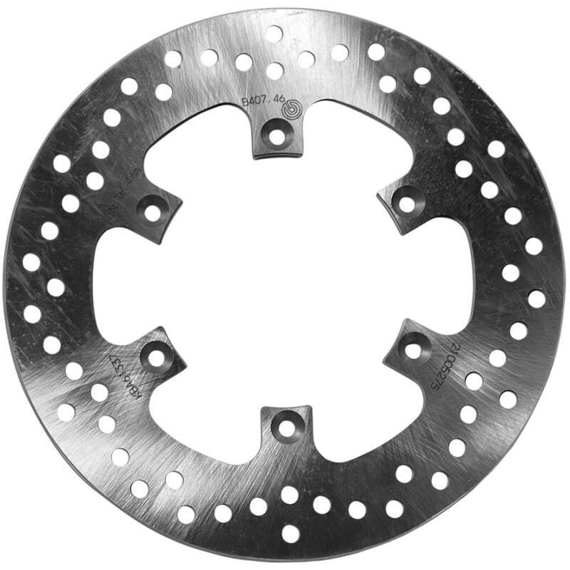 Brembo OE Powersports — Brembo OE 88-02 Kawasaki KX 125cc 220x4.5mm Brake Disc - Rear Fixed