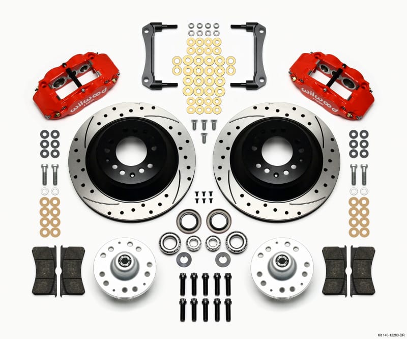 Wilwood — KIT,FRONT,CAMARO,79-81,FNSL6R,12.88,1 PC ROTOR,SRP,RED