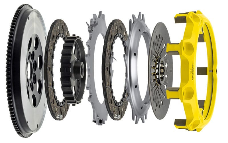 ACT — ACT Mod-Twin 225 Heavy Duty Rigid Street Clutch Kit