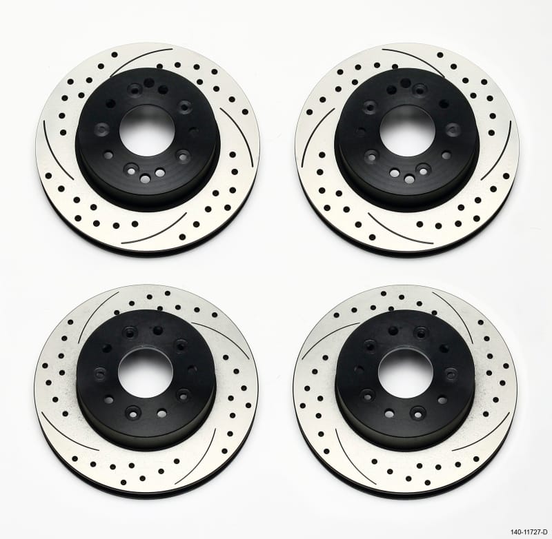 Wilwood — KIT,ROTOR,FRONT/REAR,C2/3 VETTE,OE 1PC REPLCMENT,PERFDRL