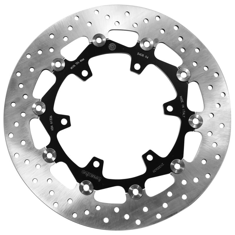 Brembo OE Powersports — Brembo OE 99-01 Yamaha YZF R7 OW02 750cc 320x4.5mm Brake Disc - Front Floating