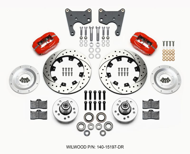 Wilwood — KIT,FRONT,MOPAR,C-BODY,DRUM,FDLI,12.19 SRP,RED