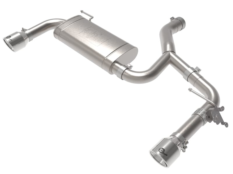aFe — MACH Force-Xp 3 to 2-1/2 IN Stainless Steel Axle-Back Exhaust w/Polished Tip