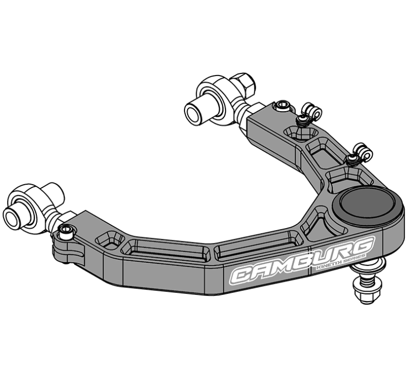 Camburg — KINETIK V2 Performance Billet Uniball Upper Arms - Grey