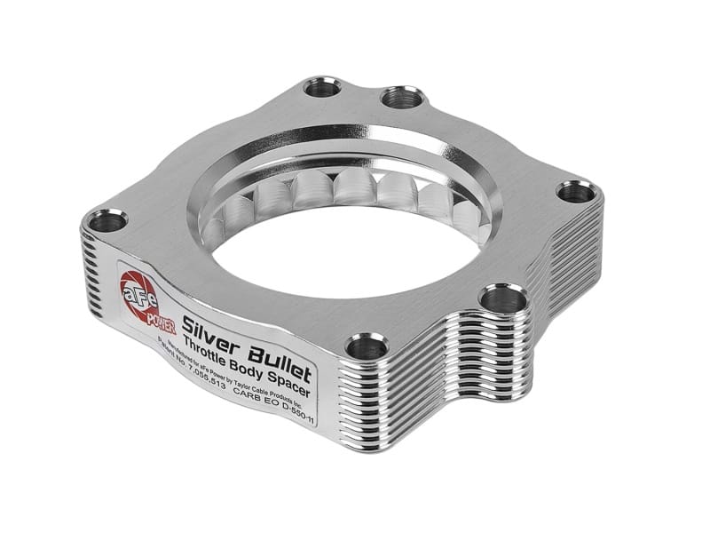 aFe — Silver Bullet Throttle Body Spacer Kit
Silver Bullet Throttle Body Spacer