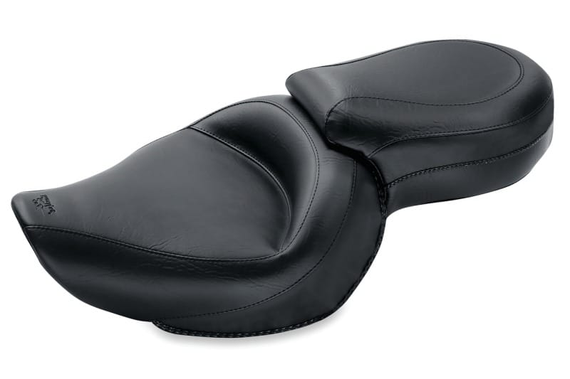 Mustang Motorcycle — Mustang 04-21 Harley Sportster Wide Touring 1PC Seat - Black