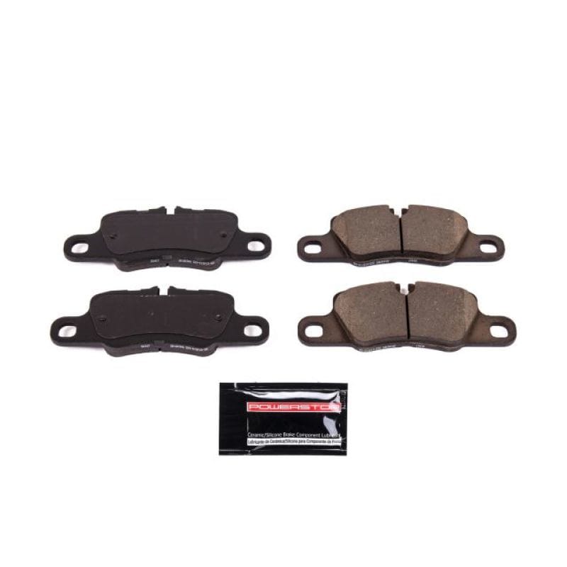 PowerStop — PowerStop - Z23 Daily Driver Carbon-Fiber Ceramic Brake Pads with Hardware Kit