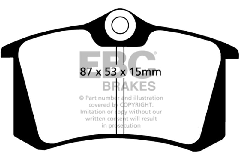 EBC — Greenstuff 2000 Series Sport Brake Pads