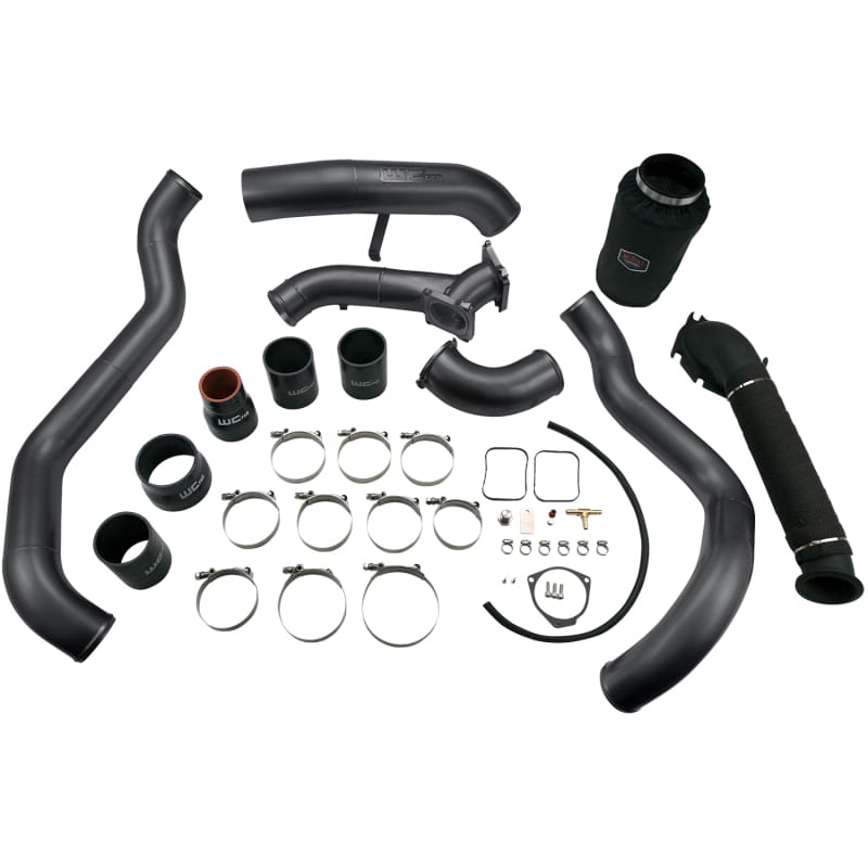 Wehrli — High Flow Bundle Intake Kit Stage 3, 01-04 D-Max LB7, Gloss Black