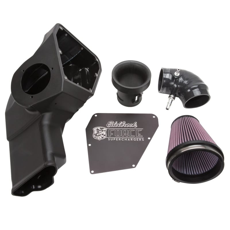 Edelbrock — Competition Air Intake Kit for E-Force'd 2015-16 Mustang GT
E-Force Competition Air Intake System