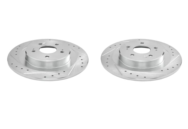 PowerStop — PowerStop Evolution Performance Drilled, Slotted & Plated Brake Rotor Pair