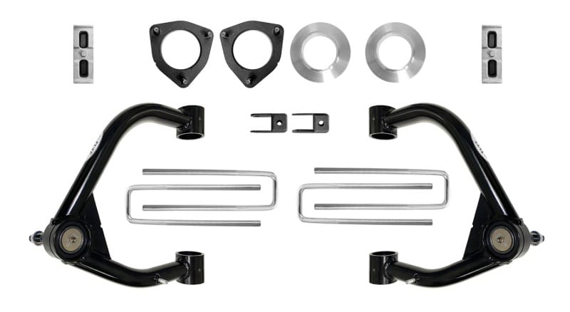 Tuff Country — 2019-2024 Chevy 1500 4x4 4in. Lift Kit w/Upper Control Arms