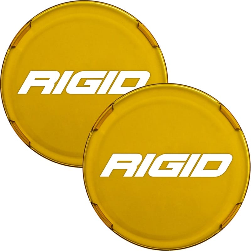Rigid Industries — COVER FOR RIGID 360-SERIES 6 INCH LED LIGHTS YLW; SET OF 2
Light Cover For 360-Series 6 Inch LED Lights, Amber, Pair