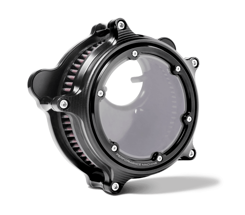 Performance Machine — Performance Machine 23-Up CVO, 2024 Touring Vision Series Air Cleaner - Black Ops