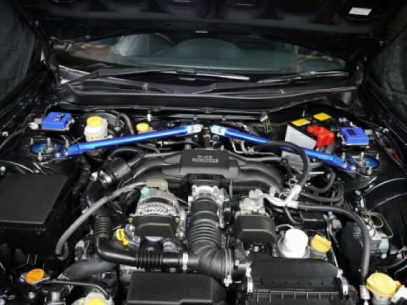 Cusco — Cusco PowerBrace Strut Support Fr Strut to Firewall 35mm OD Non-Adj Subaru BRZ/Toyota 86/Scion FR-S