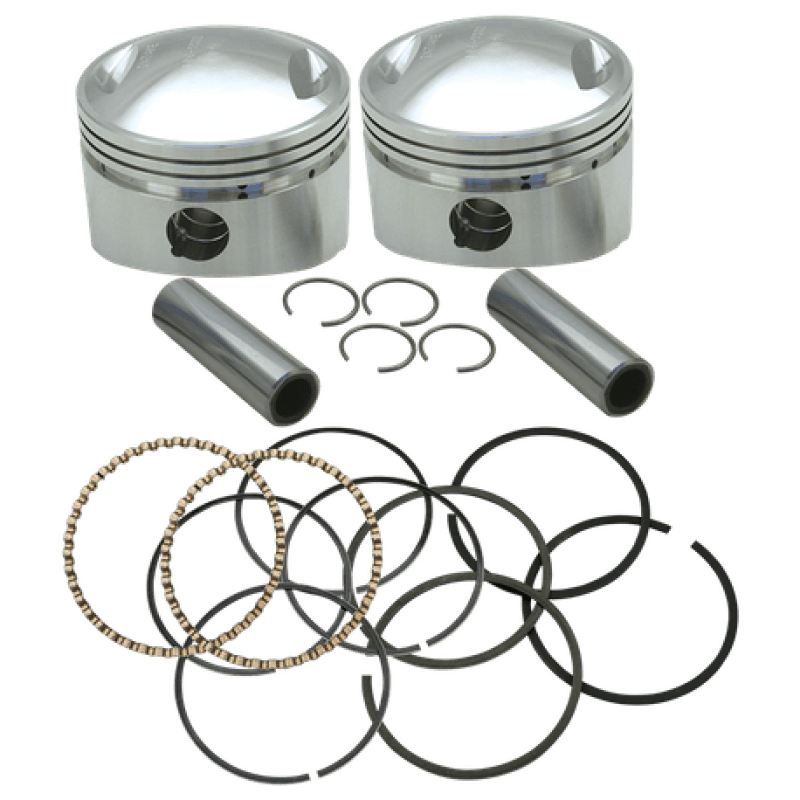 S&S Cycle — S&S Cycle 36-84 BT 3-5/8in Piston Set - .010in
