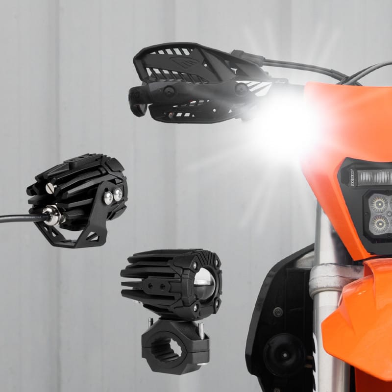 XKGLOW — XK Glow 2in Dual Mode LED Driving Light Kit for Motorcycles, UTVs & ATVs