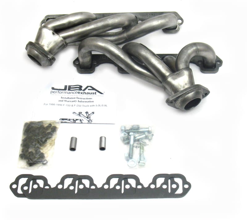JBA — 87-95 F-150 Cat4Ward® 5.0L Raw 409