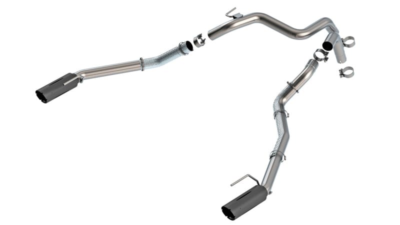 Borla — Borla 24-25 Ford Ranger Raptor 2.75in Tail Pipe Kit 4in Tip - Ceramic Black
Tail Pipes