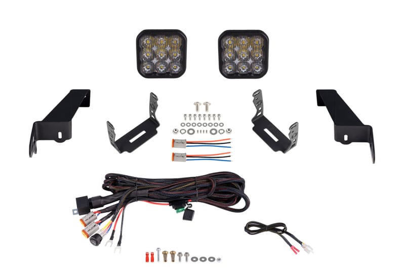 Diode Dynamics — Pod light featuring advanced TIR optics for high efficiency and focus.