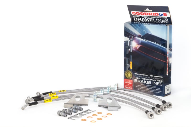 Goodridge — G-STOP SS Braided Brake Line Kit