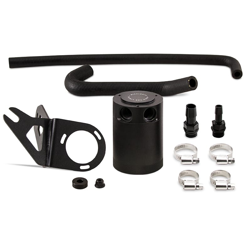 Mishimoto — Baffled Oil Catch Can, PCV Side, fits Kia Stinger GT 2018-2021