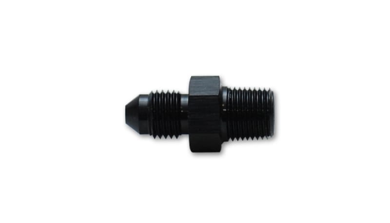 Vibrant — Straight Adapter Fitting; Size: -3AN x 1/16" NPT
Straight AN to NPT Adapter Fitting