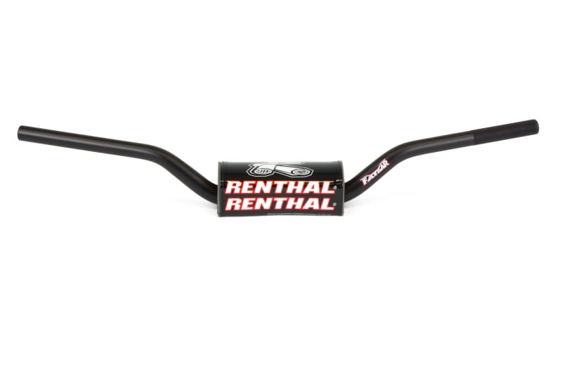 Renthal — Yamaha YZ65 2018/YZ85 2019, Black, Width 737mm, Height 91mm, Rise 64mm, Clamp Area Width, 110mm, Sweep 44mm, Control Length 177mm