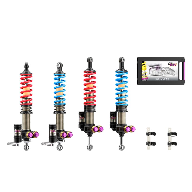 KW — 4 Way Adjustable coilovers with low & high-speed compression & rebound control
KW COILOVER KIT V5 (SPECIAL EDITION) - 3097100A