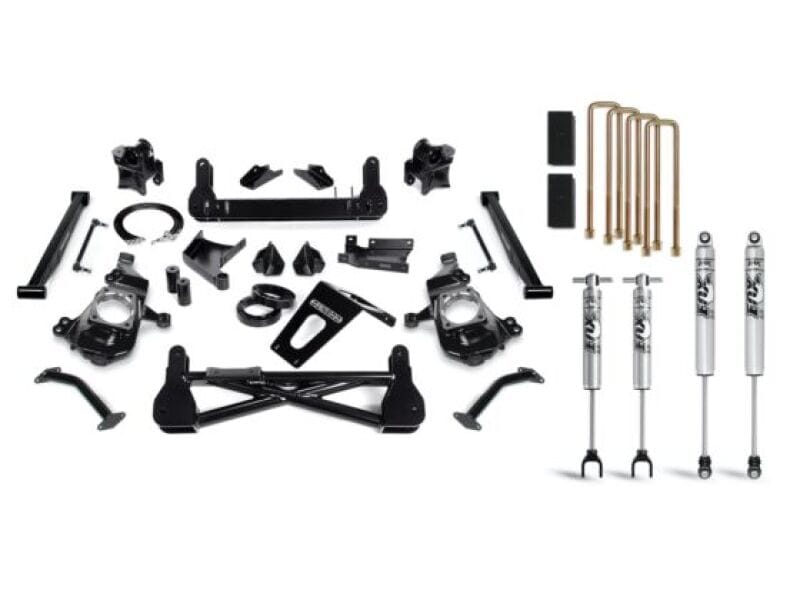 Cognito — 7” Std Lift Kit with Fox PSMT 2.0 Shocks 20-21 GM 2500/3500