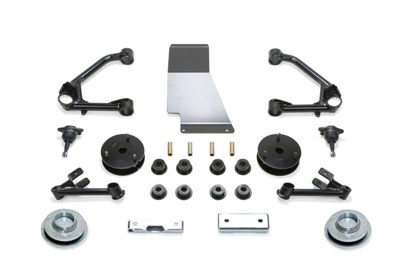 Fabtech — The 3” Budget System for 2015-18 GM 1500 SUV’s provides a mild lift height
Budget Lift System