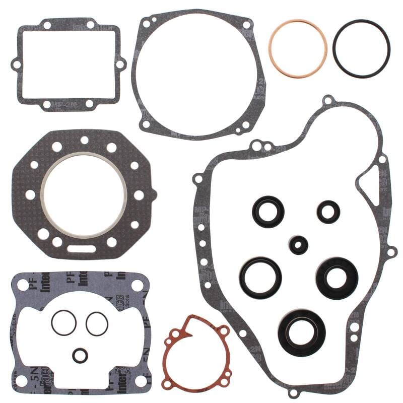 Vertex Pistons — Vertex Gaskets 83-84 Kawasaki KX250 Complete Gasket Kit w/ Oil Seals